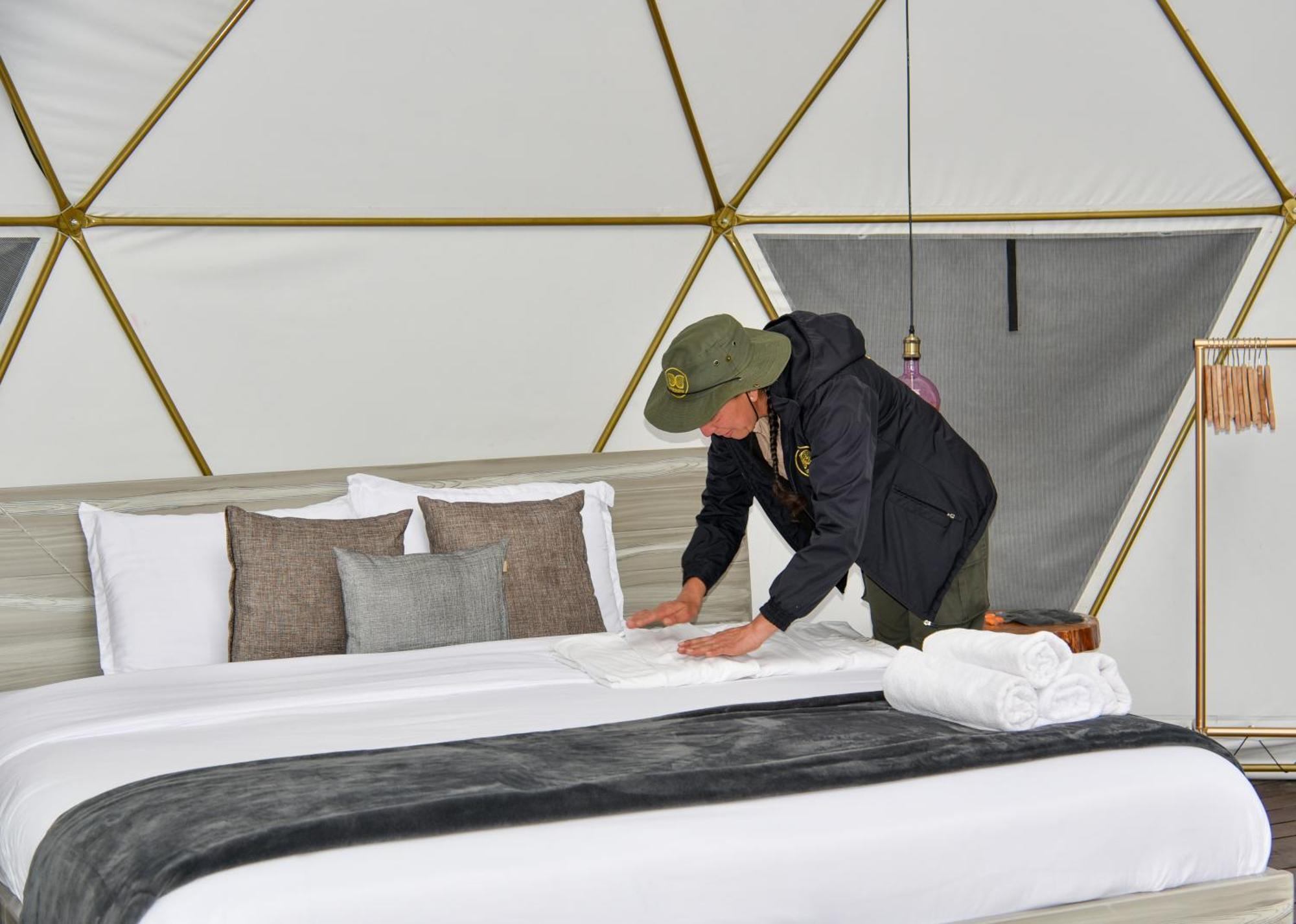 מלון גוואטביטה Golden Glamping מראה חיצוני תמונה